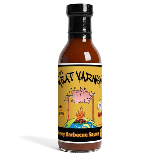 Lem's Meat Varnish HONEY BBQ Sauce - 12 oz bottle