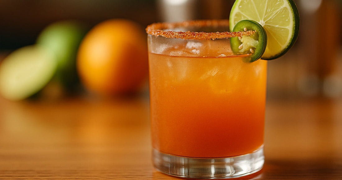 Fire Syrup Spicy Margarita