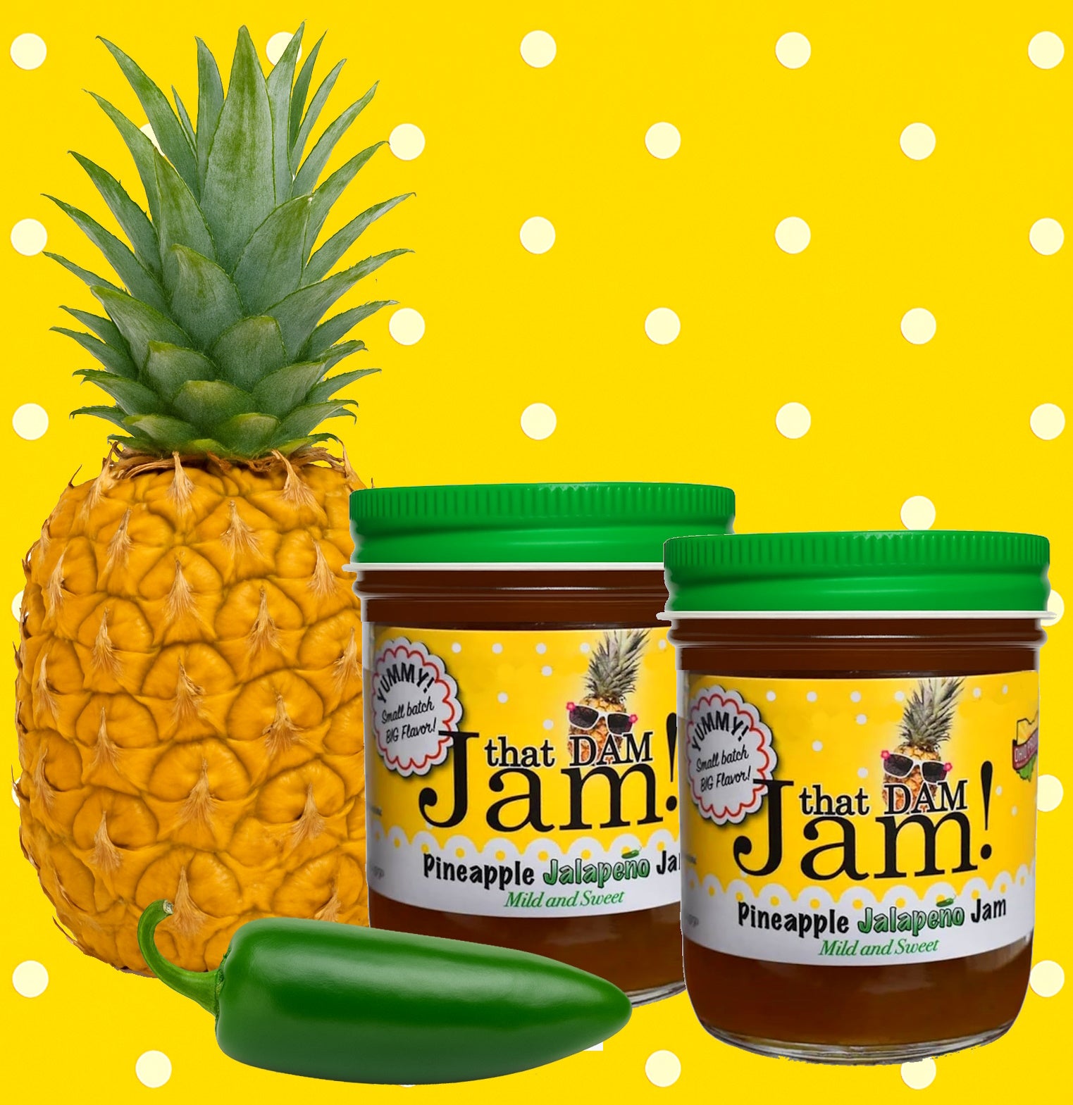 Pineapple Jalapeno Jam – Patter Fam Foods