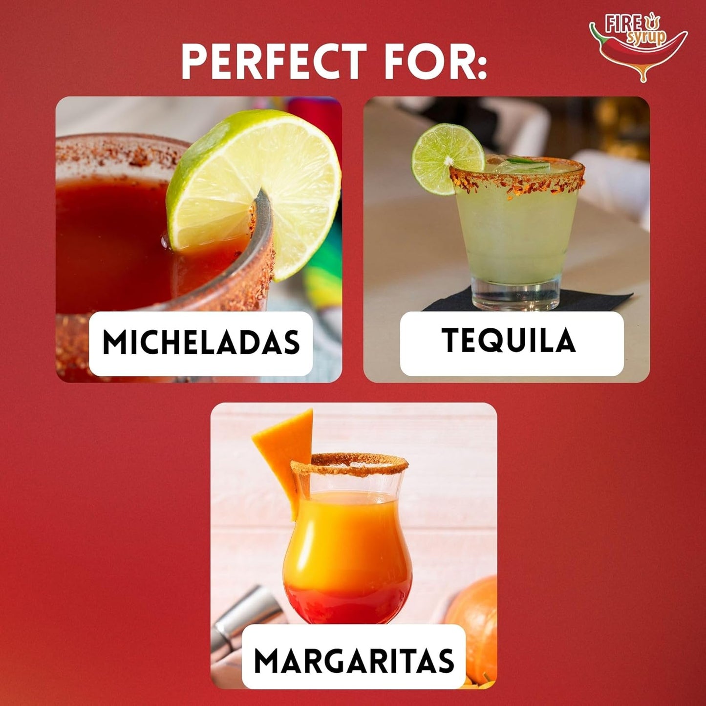 Fire Syrup & Tangerita Margarita Rim Dipper